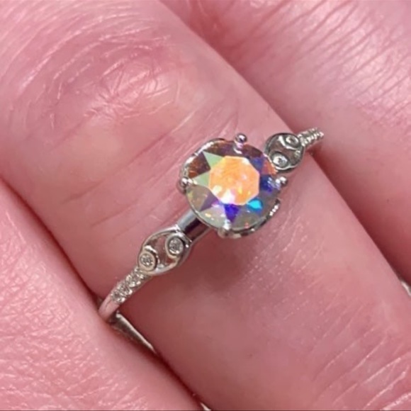 Fragrant Jewels Sterling Silver Cancer Zodiac Collectors Ring - Size 10 - Picture 8 of 10